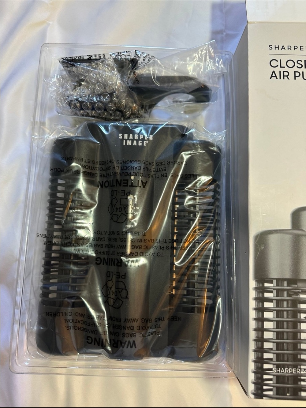 Sharper Image Hanging Closet Ionic Air Purifier NIB - Picture 8 of 8